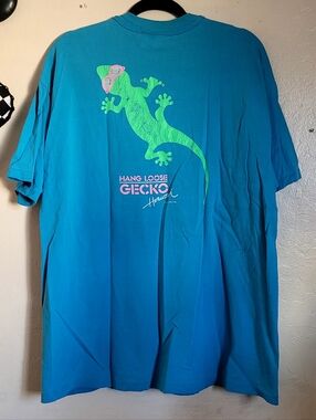 Vintage Hang Loose Gecko Hawaii Shirt